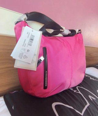 Bolso bandolera Mandarina Duck rosa
