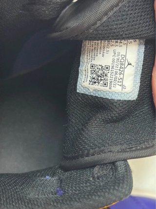 Nike Air Jordan 1 Morado y Amarillo