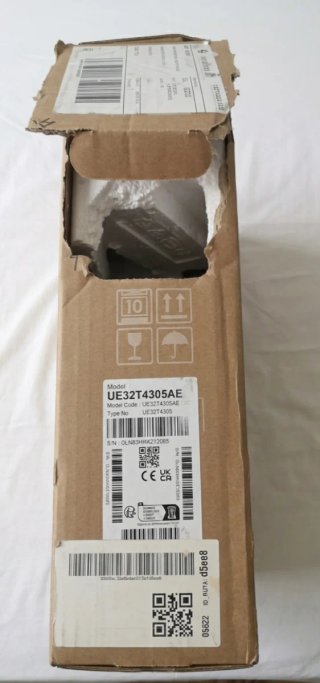 Smart TV Samsung 32" HD (T4300) - En su caja