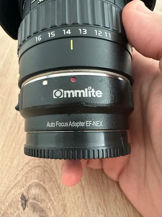 Tokina 11-16mm f/2.8 Canon EF-S +Adaptador AF Sony