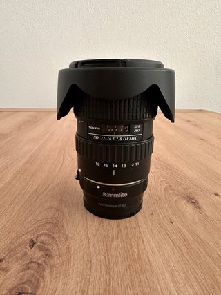 Tokina 11-16mm f/2.8 Canon EF-S +Adaptador AF Sony
