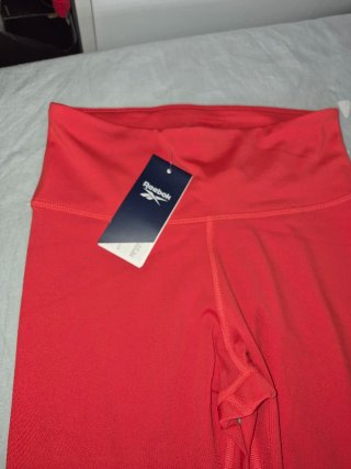 Mallas Reebok Mujer Talla M Rojas