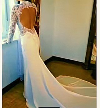 Vestido de Novia Encaje Talla XS/S