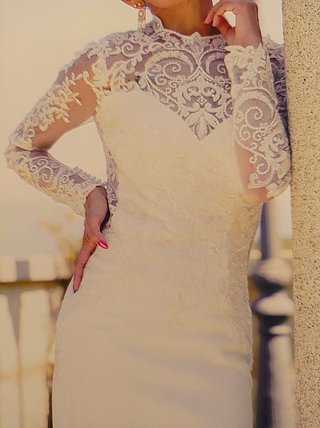 Vestido de Novia Encaje Talla XS/S