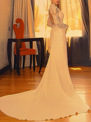 Vestido de Novia Encaje Talla XS/S