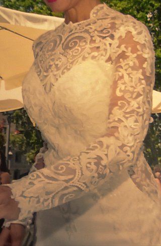 Vestido de Novia Encaje Talla XS/S