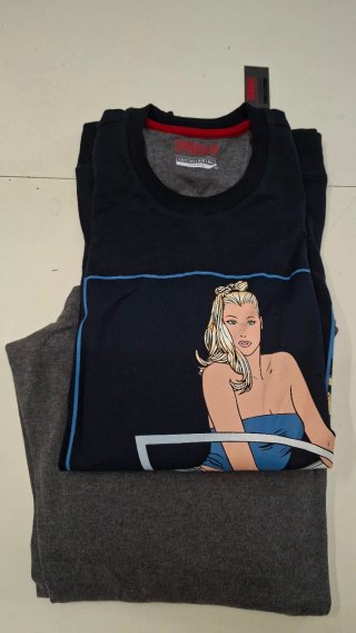 Intimissimi Pigiama Uomo Diabolik