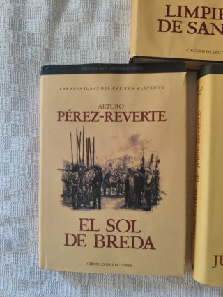 Lote libros del capitan Alatriste