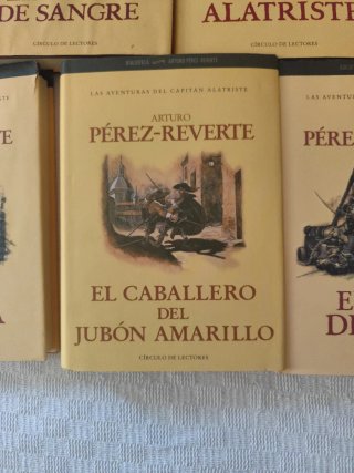 Lote libros del capitan Alatriste