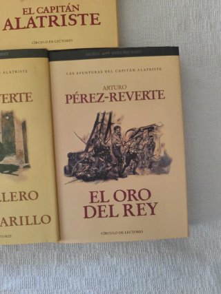 Lote libros del capitan Alatriste