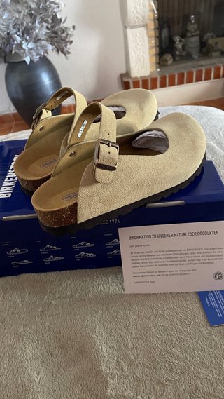 Bailarinas Birkenstock Beige