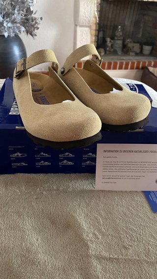 Bailarinas Birkenstock Beige