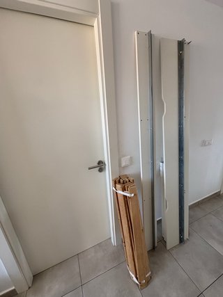 Estructura Cama IKEA Flaxa Madera y Metal