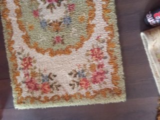 Alfombra lana vintage 130x70