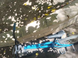Bicicleta BMX azul cambio por patín que esté bn