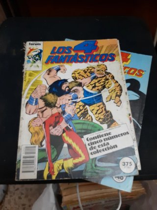 Comics Los 4 fantasticos 1989/90