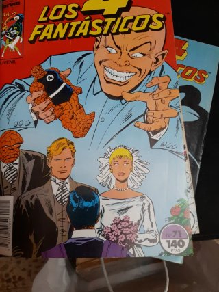 Comics Los 4 fantasticos 1989/90