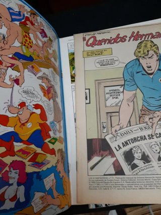 Comics Los 4 fantasticos 1989/90