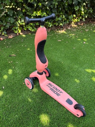Patinete 2 en 1 SCOOT AND RIDE Coral