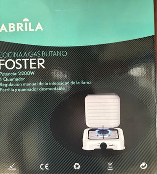 Cocina de gas butano portatil