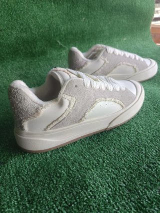 Nuevo Zapatillas Zara Beige y Blanco