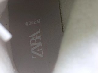 Nuevo Zapatillas Zara Beige y Blanco
