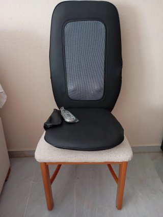 Sobre asiento masajeador para silla, sofá o coche