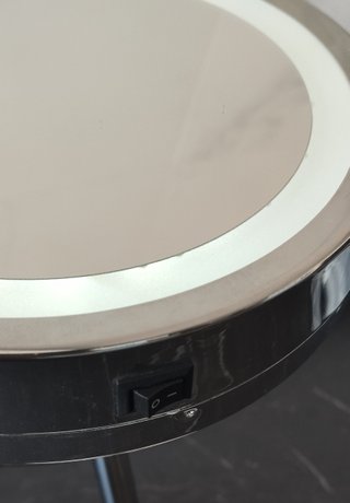 Espejo LED Aumento Giratorio con Pie