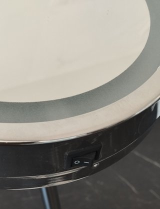 Espejo LED Aumento Giratorio con Pie