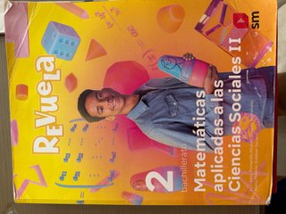 Libro 2o bach Matematicas II ciencias sociales