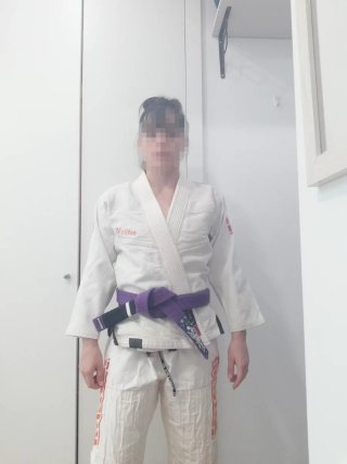 Kimono Jiu Jitsu Tatami Mujer blanco Talla F2