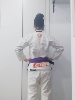 Kimono Jiu Jitsu Tatami Mujer blanco Talla F2