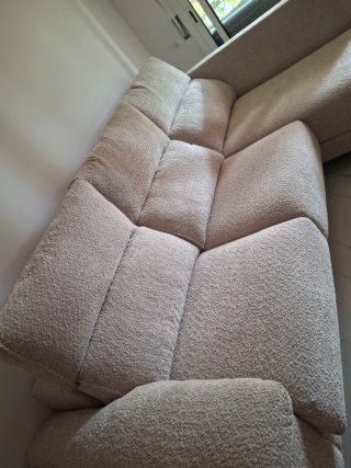 Sofá modular beige precio tienda 2800 NEGOCIABLE