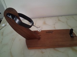 Posa Prosciutto Deluxe Legno e Metallo