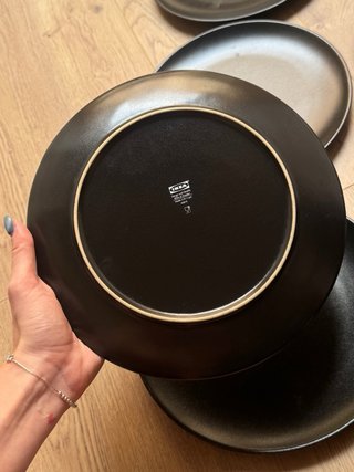 Juego 14 Platos Ikea Gladelig Fargklar