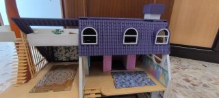 Casa de muñecas Mymy City con tobogán