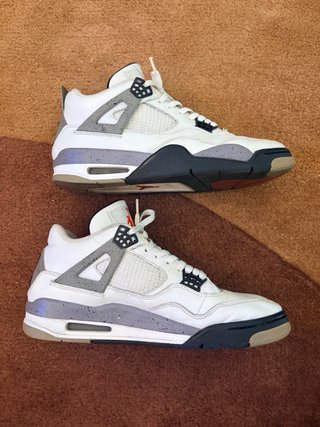 Air Jordan 4 Retro White Cement 2012