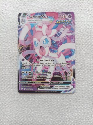 Carta original Pokémon Sylveon VMAX 310 HP