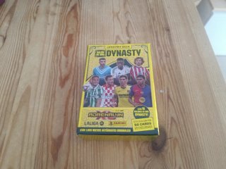 Cajas de cromos fútbol de diferentes temporadas