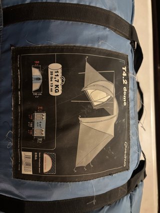 Tienda de campaña Quechua T4.2 dome