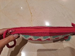 Bolso Crochet Étnico Hecho a Mano