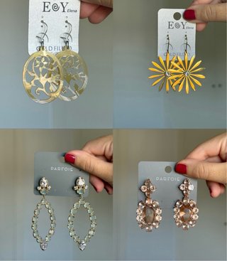 Pendientes E&Y Elena Dorados