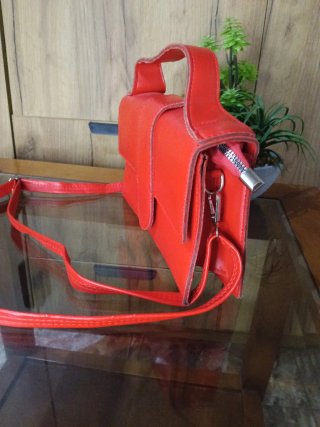 Bolso elegante mujer rojo