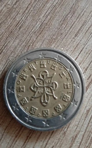 Moneda de 2 euros Portugal