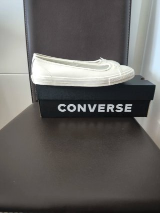 Converse Chuck Taylor Bailarinas Blancas