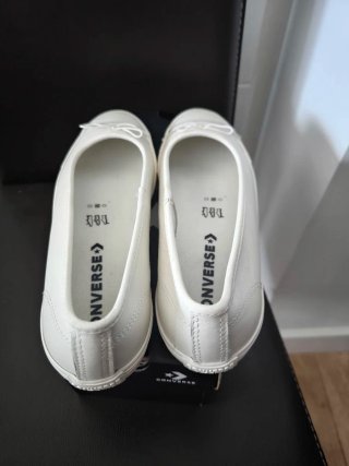 Converse Chuck Taylor Bailarinas Blancas