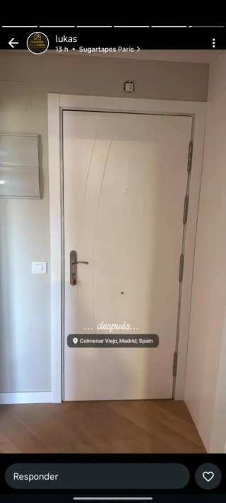 Instalación de puertas de paso
