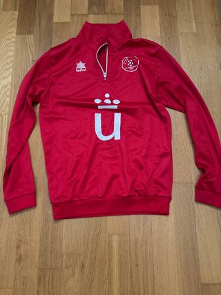 Sudadera Luanvi Móstoles URJC Roja