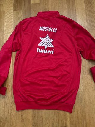 Sudadera Luanvi Móstoles URJC Roja
