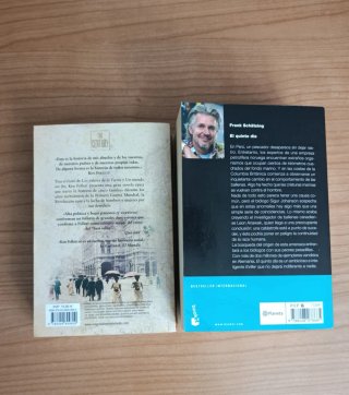 Libros la caída de los gigantes y El quinto dis